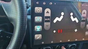 mazda 3 BK Android показания климата
