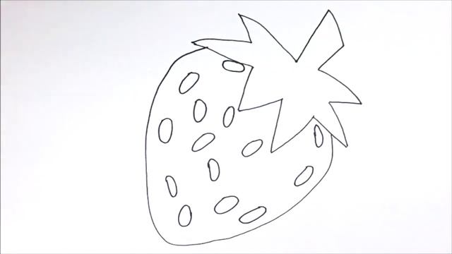 Bolalar uchun qulupnay chizish | Сурет салу құлпынай | Menggambar untuk anak anak Strawberry смотреть онлайн