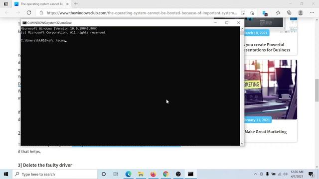 Operating system couldn't be loaded because a critical system driver is missing or contains errors смотреть онлайн