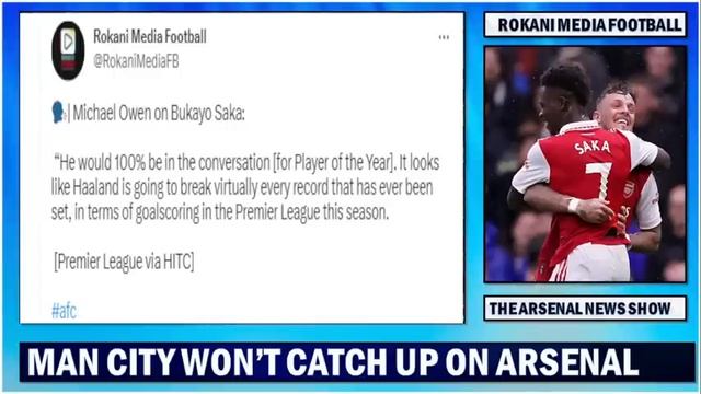 Arsenal Won't Be Caught Up By City | Saka In Player Of The Year Conversation | Ben White Omission ! смотреть онлайн