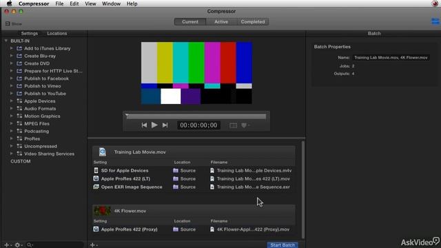 Compressor: Transcoding Explored - 16. Creating a Transcoding Batch