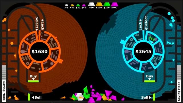 Core Destruction 9 - Marble Race in Algodoo смотреть онлайн