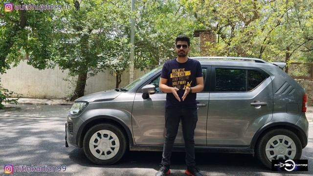 Maruti Ignis AMT CNG Mileage || CNG in AMT Car!!! || Ignis BS6 AMT CNG Review || AutoHunters India смотреть онлайн