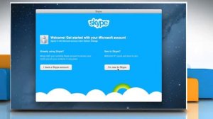 How to Join Skype® using a Microsoft® account on Mac® OS X™