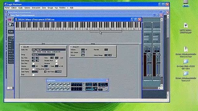 Editing Logic Audio Exs files on Logic Express :) смотреть онлайн