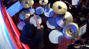 "아름다운 강산" Drums cover,performed by Spark with Koreana Jazz Band of Los Angeles.