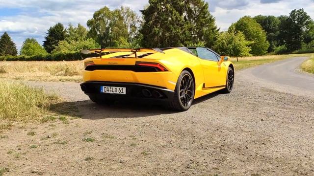2017 Lamborghini Huracan Spyder Exhaust Sound смотреть онлайн