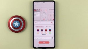 How to change the system color scheme on Samsung A52 Android 13
