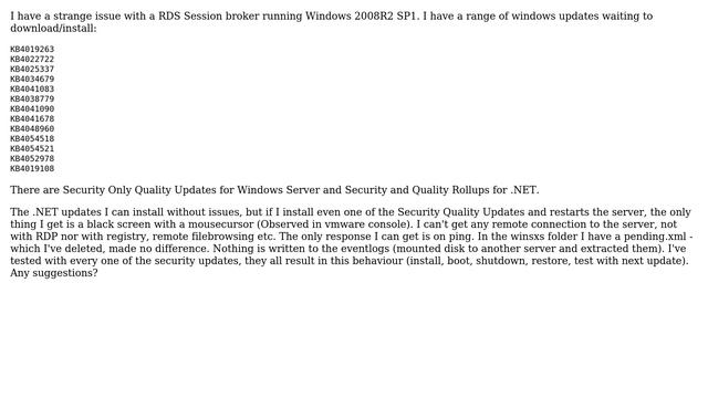 DevOps & SysAdmins: Windows Server 2008 R2 black screen with cursor at boot смотреть онлайн