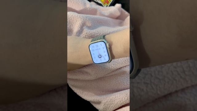 Size 1 Apple watch braided solo loop (olive) #41mm #applewatch #braidedsololoop #onhand #size1