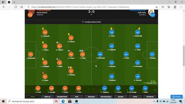 GALATASARAY HATAY'DA HAVLU ATTI / HATAYSPOR 3 - 0 GALATASARAY / MAÇ SONU ANALİZLER смотреть онлайн