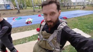 АктивСити. Казань / часть 3 - первый прыжок с парашютом от первого лица. Аэроклуб Куркачи