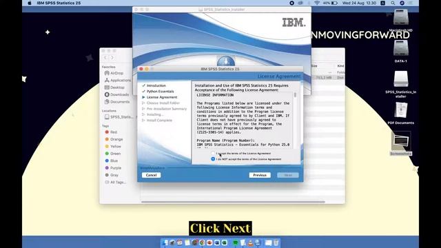 SPSS Software Installation (MacOS) смотреть онлайн