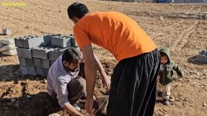 "Eshg Saleh, starting to build the house of dreams with Masoumeh"