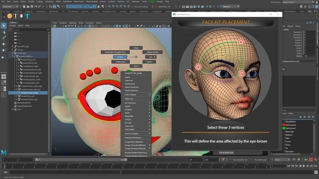 Facial Rigging in Maya with Advanced Skeleton  - PART 04 - Face Rig