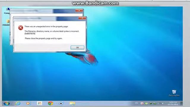 Windows 7 Crazy Error 2