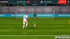 ⚽FIFA MOBILE !Серия пенальти под музыку!⚽