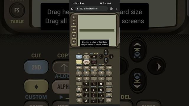 How to use TI-89 on your phone without download. смотреть онлайн