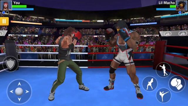 Kick Boxing Fighting Game - Android Gameplay смотреть онлайн