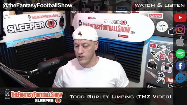 TMZ Video: Todd Gurley Limping on Wednesday (Arthritis and ACL Tears) смотреть онлайн