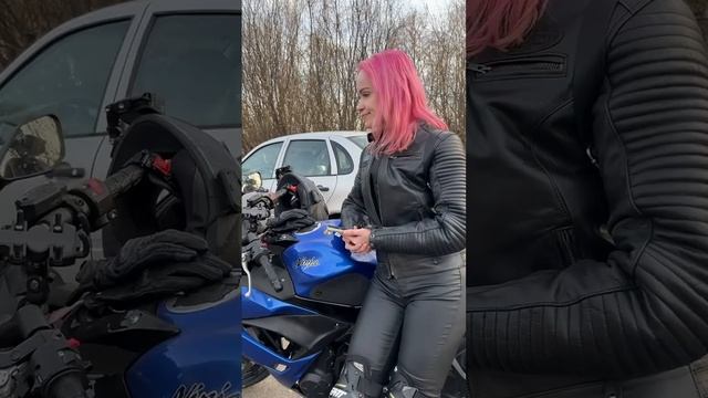 5 правил как безопасно открыть мотосезон #мото #мотодевушки #motovlog #bikergirl #motogirl #kawasaki