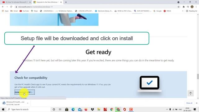 How to Check system compatibility for Windows 11 @BestTechWorld смотреть онлайн