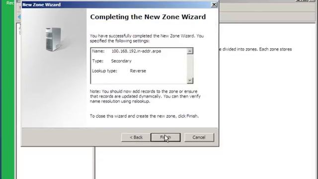 How to configure a secondary zone using Windows смотреть онлайн