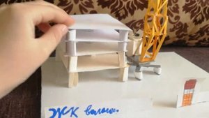 башенный кран КБм 401 п диорамма