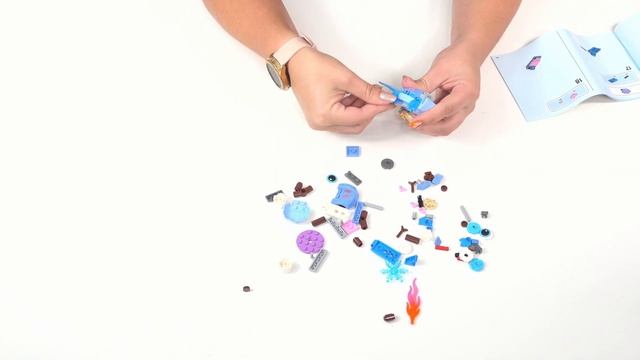 LEGO Frozen II 43186 Bruni the Salamander Buildable Character unboxing & build смотреть онлайн