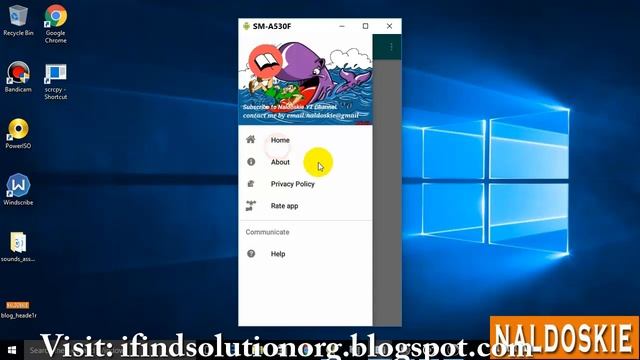 Android Studio - Create Book Application with Navigation menu demonstration