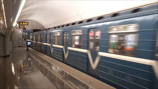 Метро. Открытие станций "Международная" "Бухарестская" смотреть онлайн