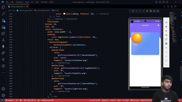 Flutter App Development: Weather App #3 | Flutter Projects | GeeksforGeeks Development