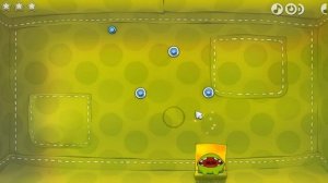 Om Nom Cut the Rope. Ам Ням Перережь верёвку.