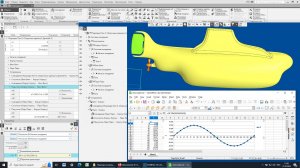 Сборка "желтой субмарины" с анимацией в Компас-3D