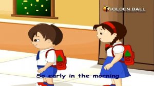 Here We Go Round The Mulberry Bush, So Early In The Morning Nursery Rhyme I Kids Songs | Poems