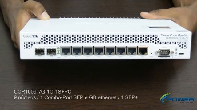 Lançamento MikroTik Cloud Core Router 1009-7G