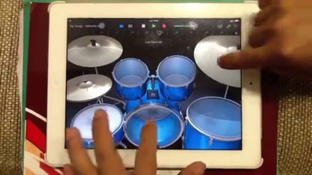 Let Her Go- iPad free style Drum Cover ( GarageBand App) смотреть онлайн