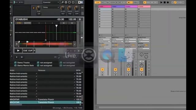 HOW TO SYNC ABLETON LIVE 10 & TRAKTOR PRO 2