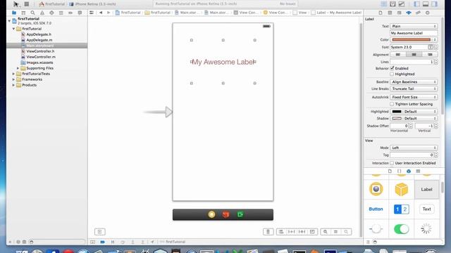 iOS Application Development Tutorial 1: Basics of iOS 7 and Xcode 5