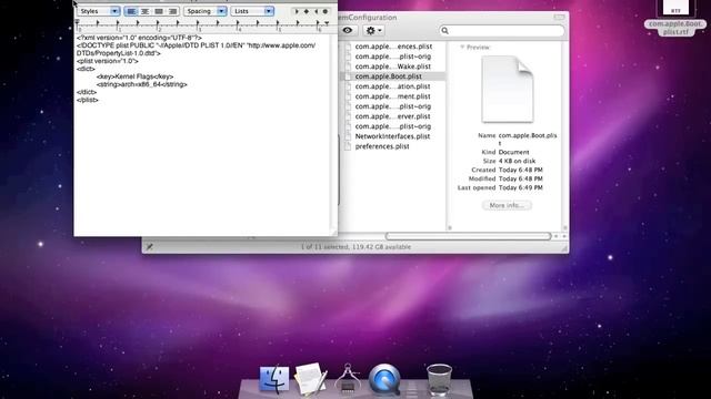 Automatic 64-bit Snow Leopard Boot смотреть онлайн