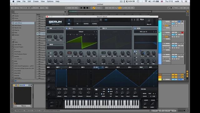 1 minute trick s01e01 supersaw serum ableton 10 rus