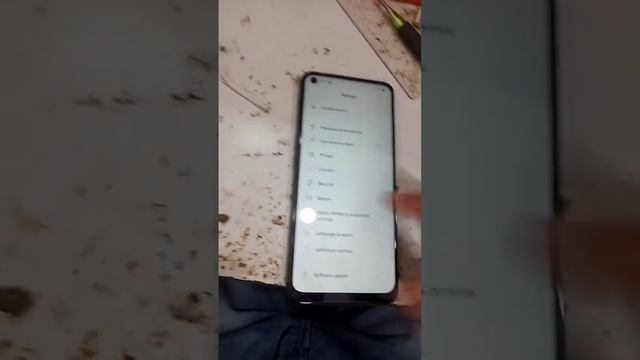 oppo a54 black and white display