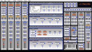 Windows Free Editor for Roland JV-1010 - JV PatchEd. - New Editor!