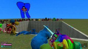 💥 BIG HOLE ALL HUGGY WUGGY ALPHABET LORE FAMILY SPARTAN KICKING GARTEN BANBAN RAINBOW FRIENDS Gmod