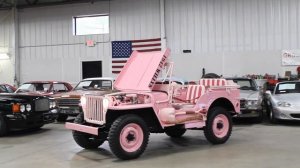 1944 Willys Jeep Pink