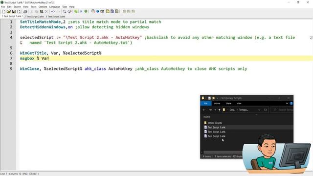 [Juho's AutoHotkey Script Demo #4] Kill Specific AutoHotkey Script смотреть онлайн