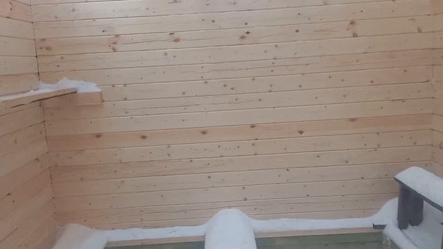 Дом-баня 1.5 этажа. Брус.