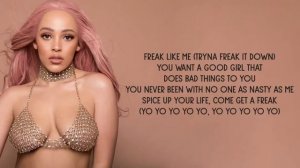 Doja Cat - Freak (Lyrics)