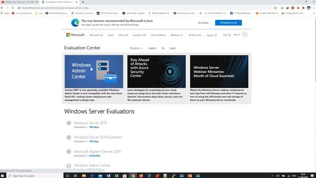 7-How to download Window admin center#07 смотреть онлайн