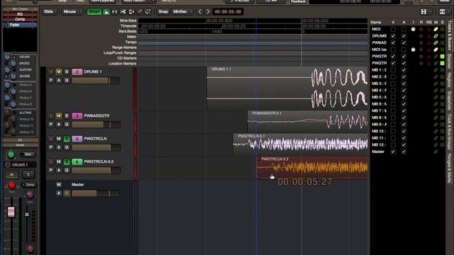 MIXBUS 32 C - NEW DEMO SONG STEMS - FREE TO USE - PDUB GUITAR смотреть онлайн